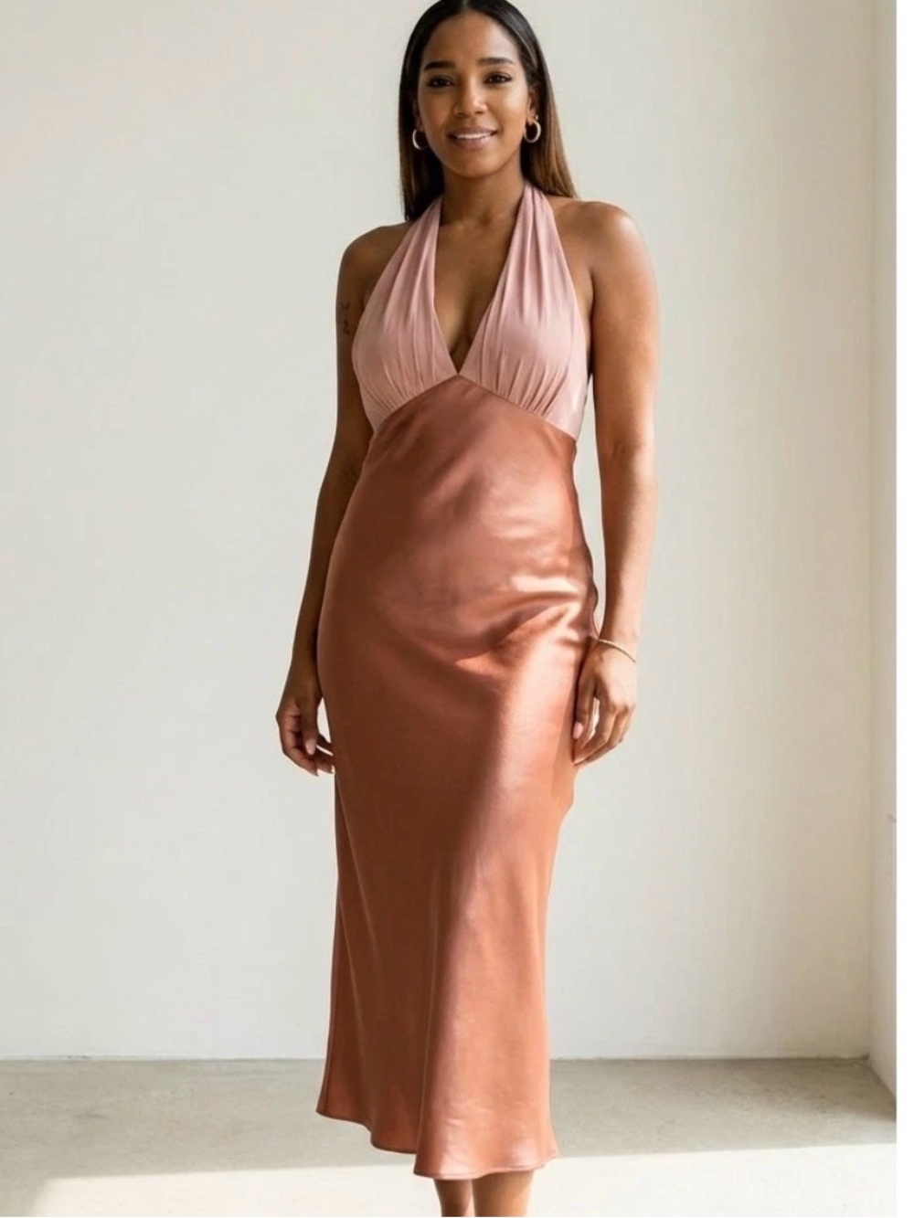 Reformation Wyn Silk Maxi Dress Size 0